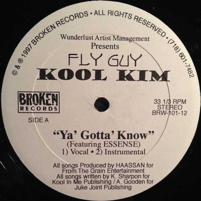 Album cover art for "Ya Gotta Know (Vocal)" by Kool Kim & Ayana Soyini