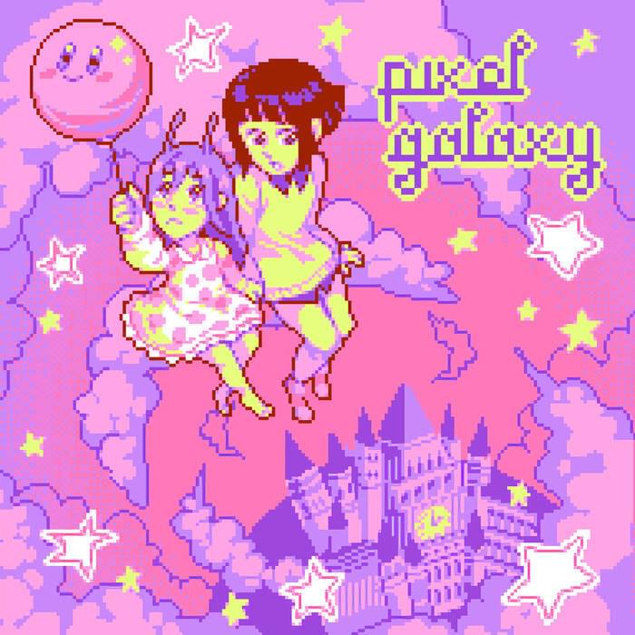 Album cover art for "Pixel Galaxy" by Snail’s House