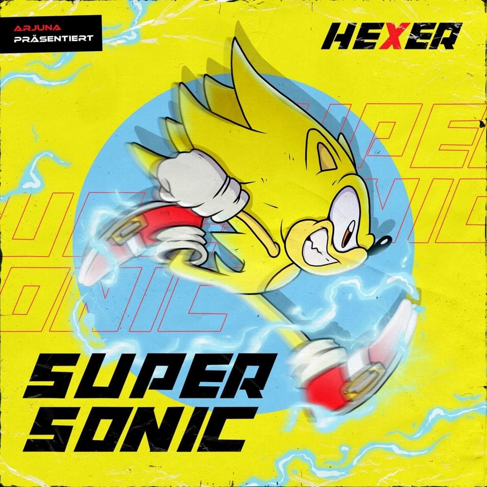 Album cover art for "Super Sonic" by HeXer