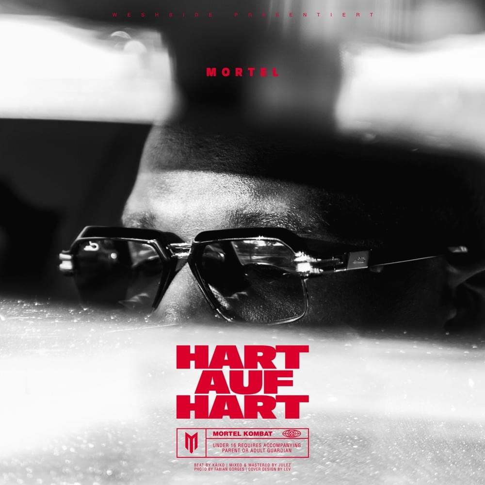 Album cover art for "Hart auf hart" by Mortel