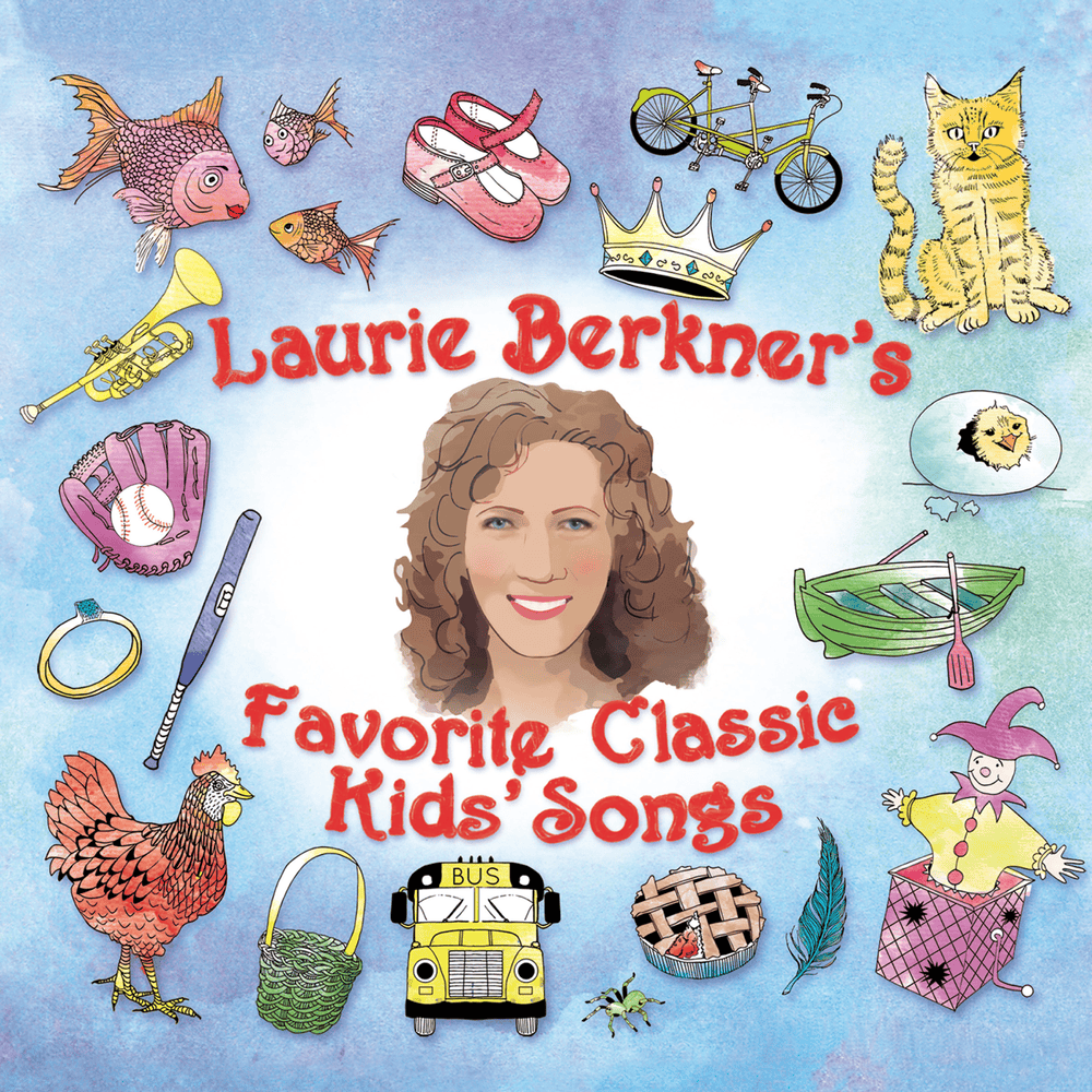 Album cover art for "Shortnin’ Bread" by The Laurie Berkner Band
