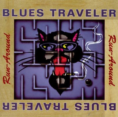 Album cover art for "Run-Around" by Blues Traveler