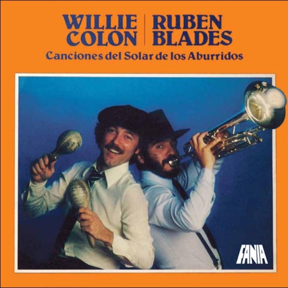 Album cover art for "Te Están Buscando" by Rubén Blades