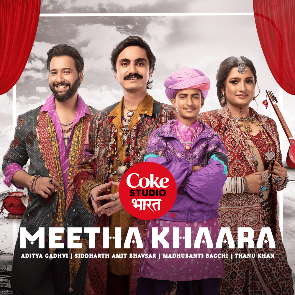 Album cover art for "Meetha Khaara" by Siddharth Amit Bhavsar