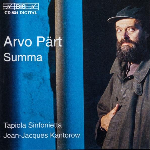Album cover art for "Tabula Rasa: II. Silentium" by Jean-Jacques Kantorow & Jan Söderblom & Tero Latvala & Jouko Laivuori