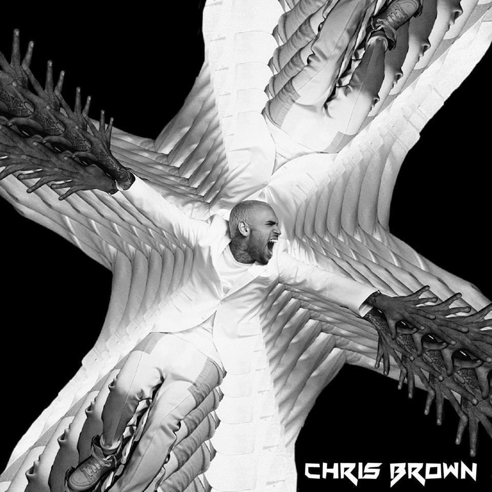 Album cover art for "X" by Chris Brown