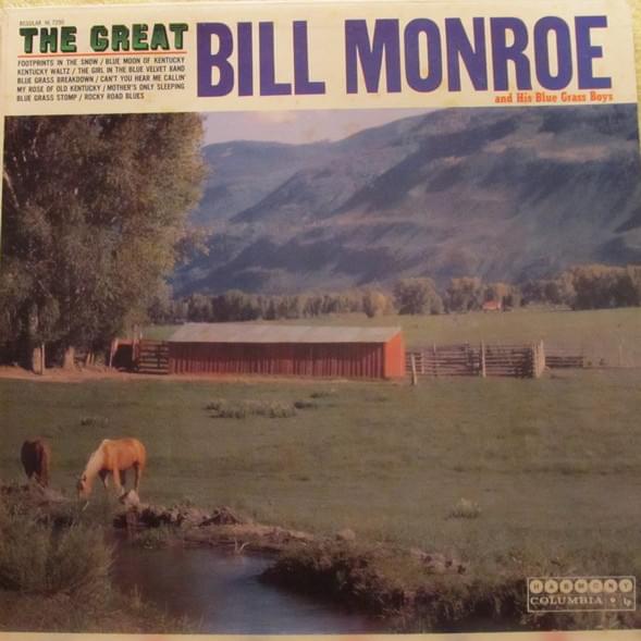 Album cover art for "Kentucky Waltz" by Bill Monroe
