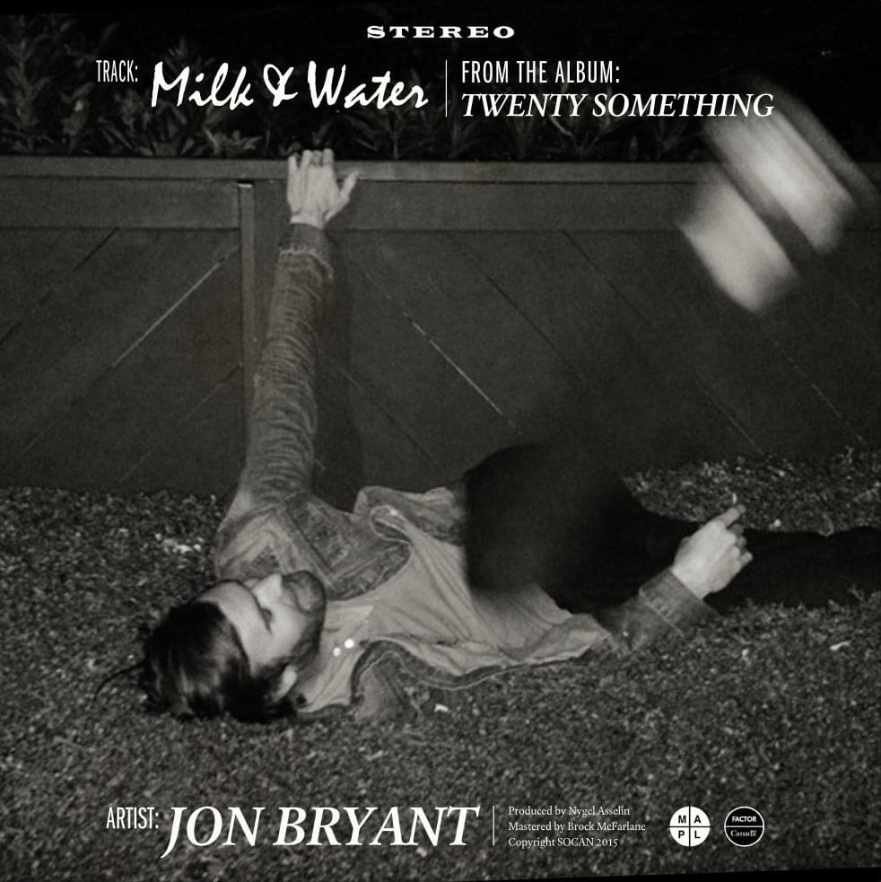 Album cover art for "Milk and Water" by Jon Bryant