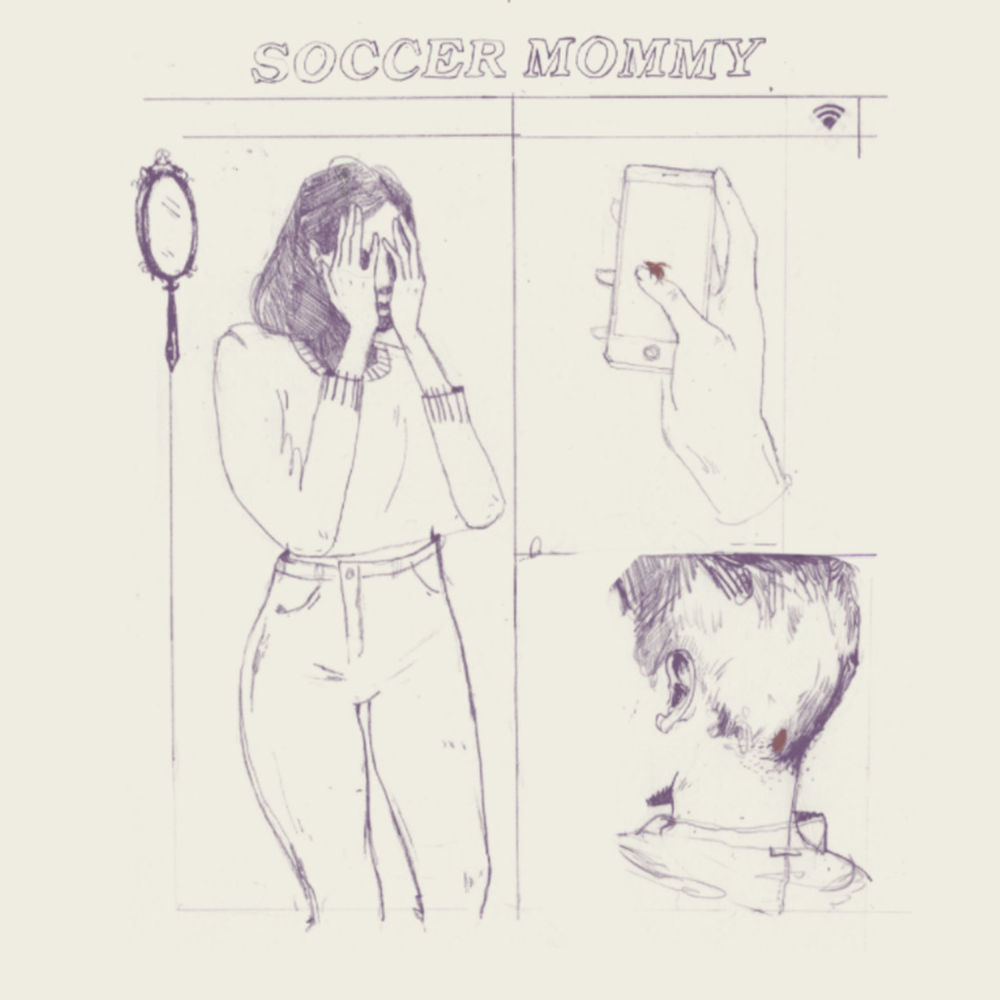 Album cover art for "​be seeing you" by Soccer Mommy