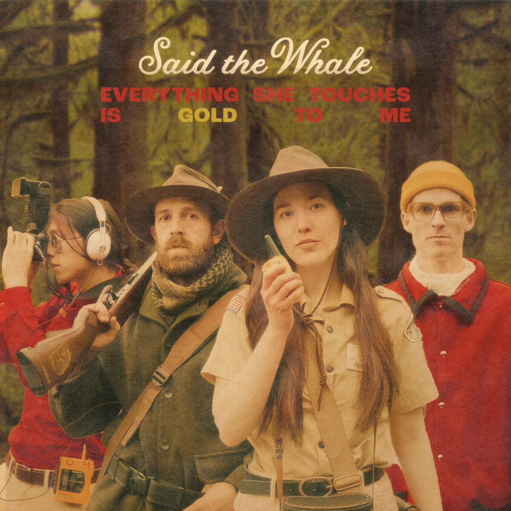 Album cover art for "Everything She Touches is Gold To Me" by Said The Whale