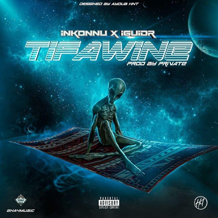 Album cover art for "Tifawine" by Inkonnu & IGUIDR