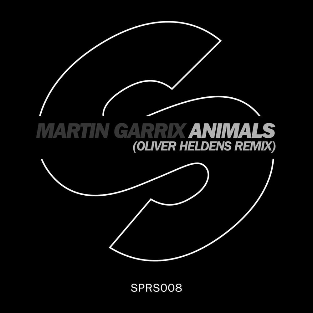 Album cover art for "Animals (Oliver Heldens Remix)" by Martin Garrix
