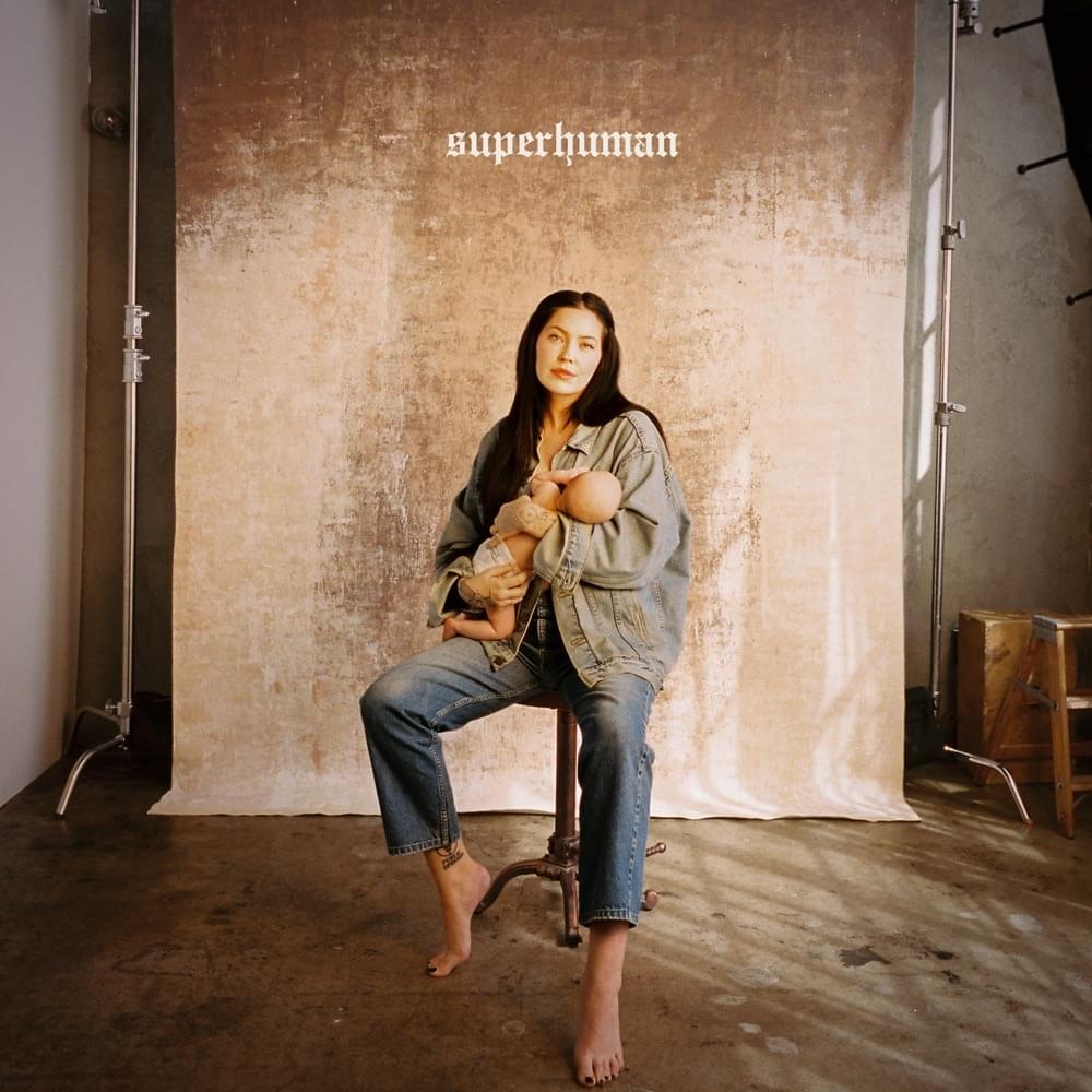 Album cover art for "superhuman" by Bishop Briggs