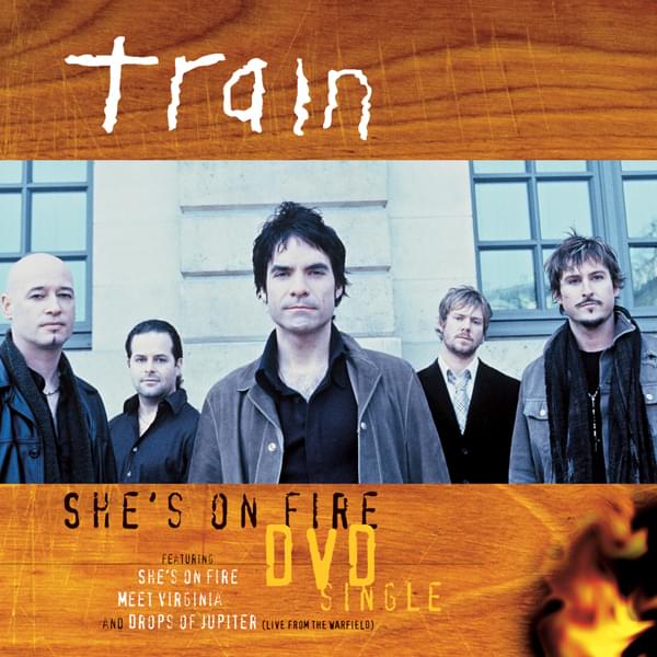 Album cover art for "She’s on Fire" by Train
