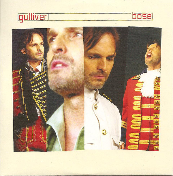 Album cover art for "Gulliver" by Miguel Bosé