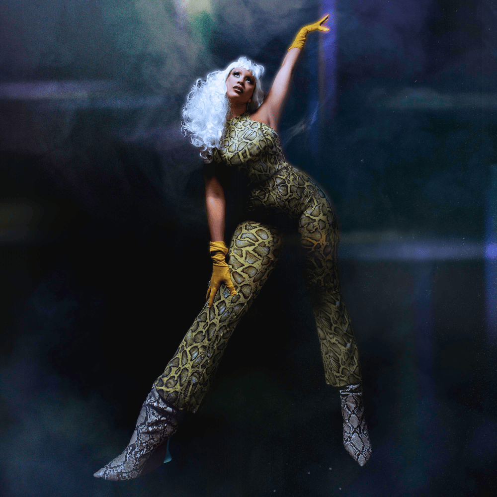 Album cover art for "Something Magic" by LION BABE