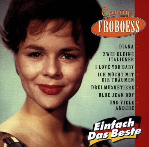 Album cover art for "Zwei kleine Italiener" by Conny Froboess