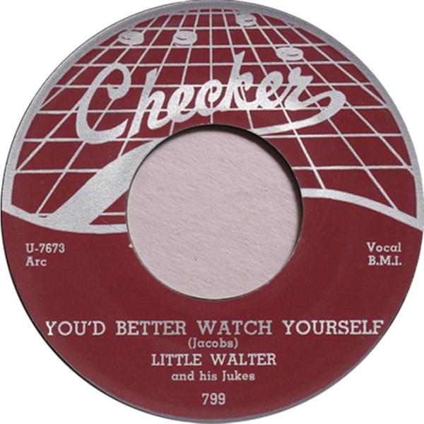 Album cover art for "You Better Watch Yourself" by Little Walter