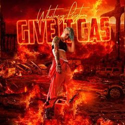 Album cover art for "Give It Gas" by Whitney Peyton