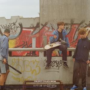 Album cover art for "Chłopcy z placu broni" by Kartky