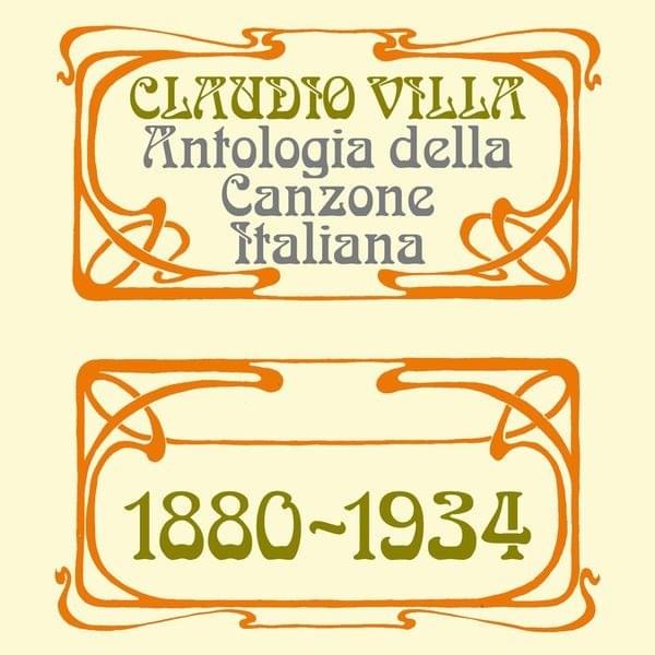 Album cover art for "Fenesta ca lucive" by Claudio Villa