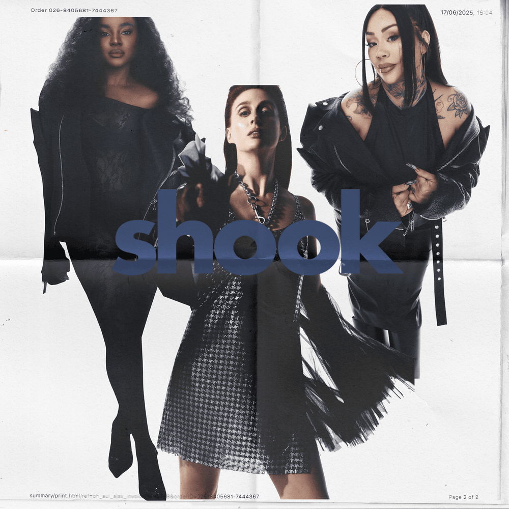 Album cover art for "Shook" by Sugababes