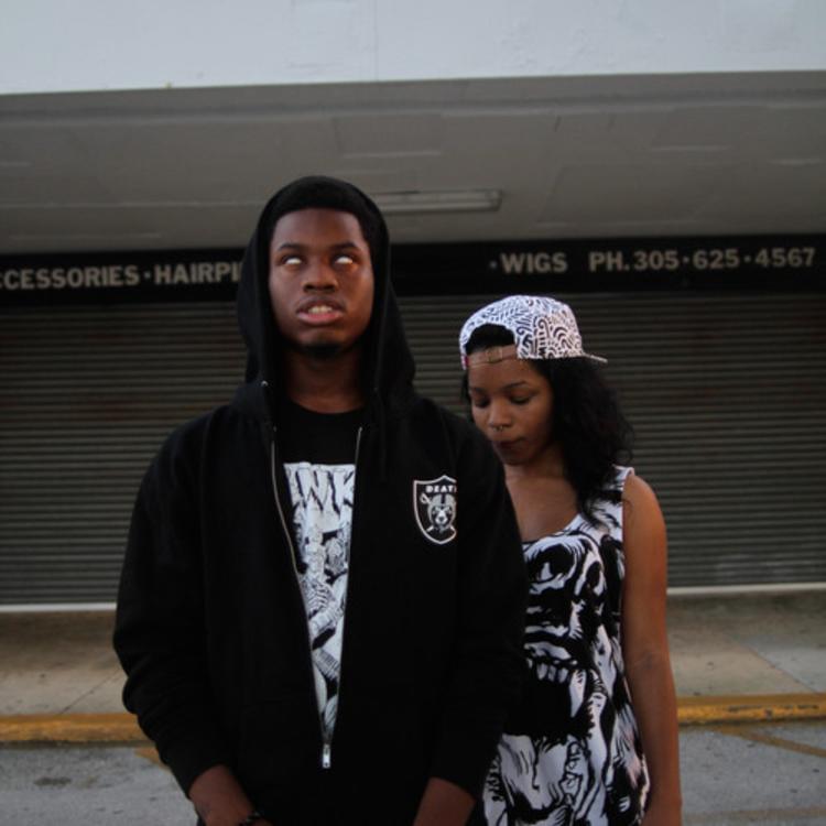 Album cover art for "Bitch Named Bitch" by Denzel Curry & Yung Lean