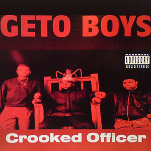 Album cover art for "Crooked Officer" by DJ Cutbrawl