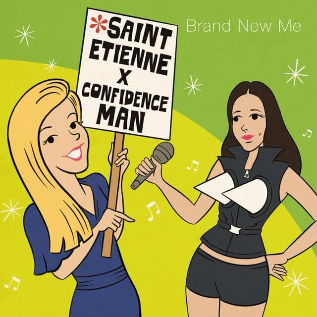 Album cover art for "Brand New Me" by Saint Etienne