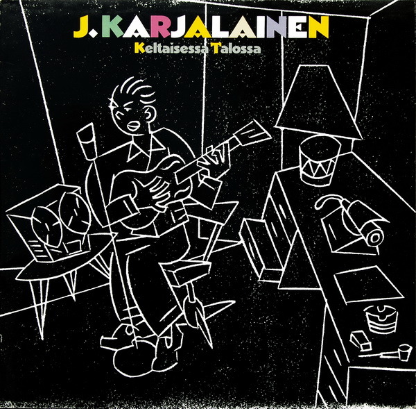 Cover image for Keltaisessa talossa