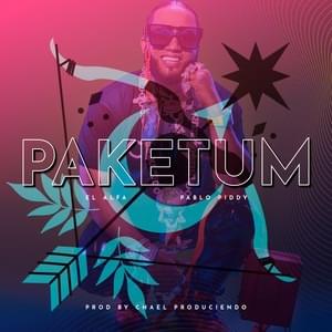 Album cover art for "Paketum" by El Alfa