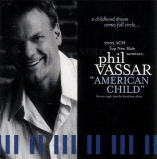 Album cover art for "American Child" by Phil Vassar