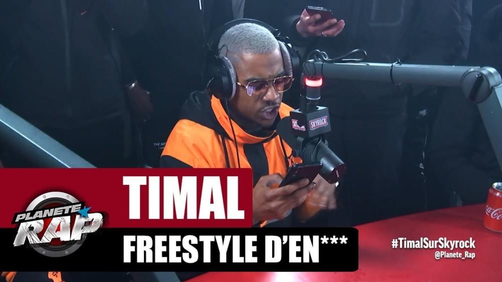Album cover art for "Freestyle d’enculé" by Timal