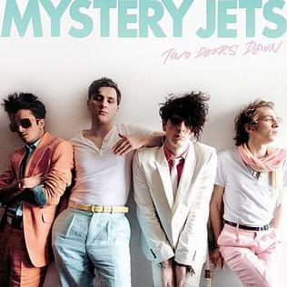 Album cover art for "Two Doors Down" by Mystery Jets