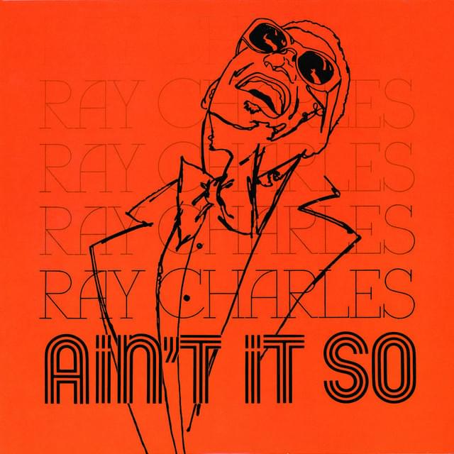 Album cover art for "Just Because" by Ray Charles
