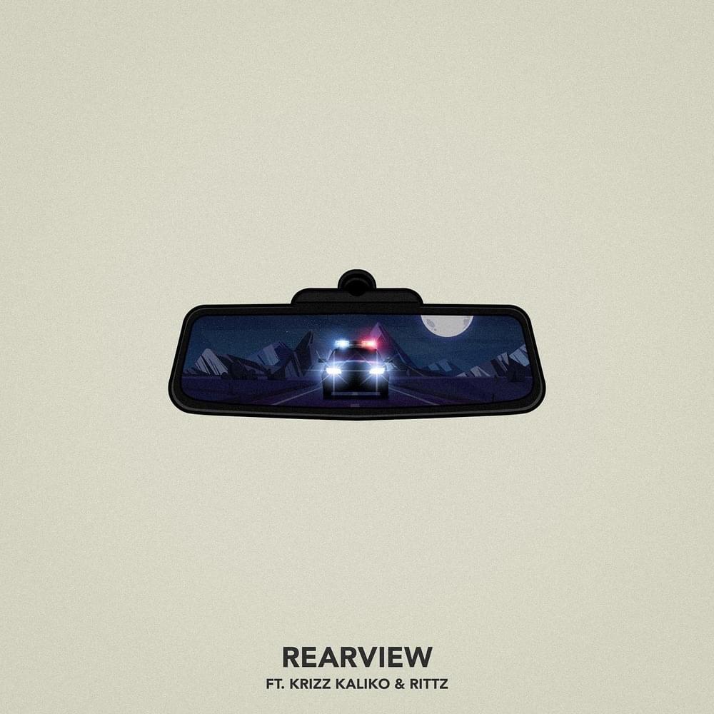 Album cover art for "Rearview" by Chris Webby & Krizz Kaliko & Rittz