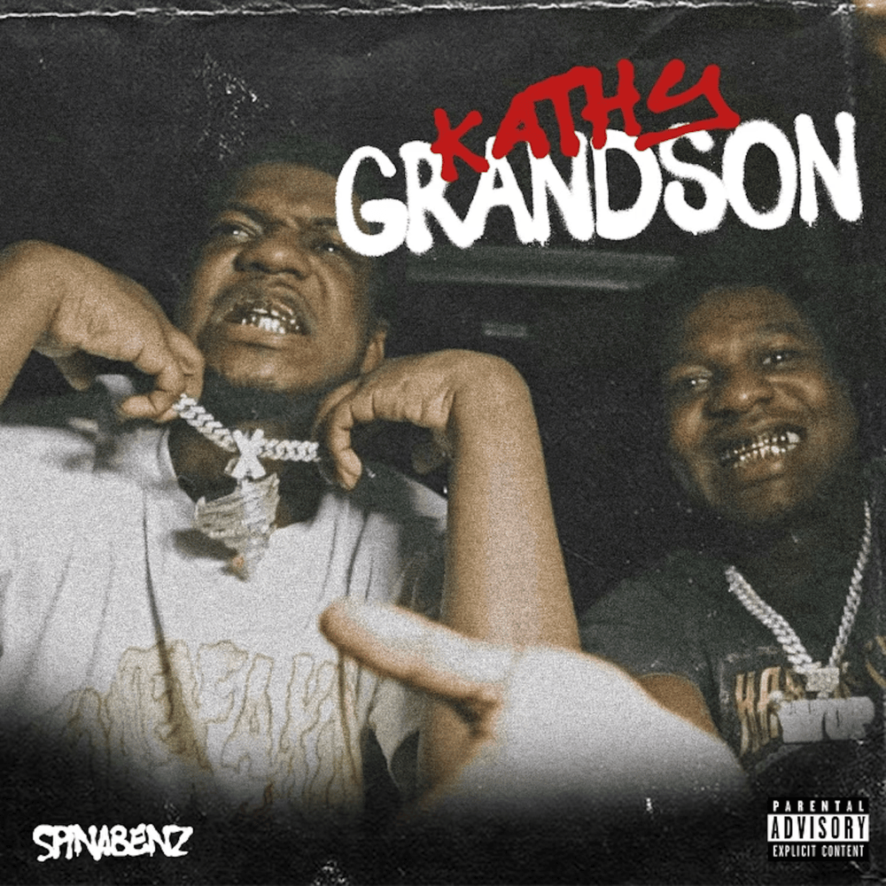 Album cover art for "Kathy Grandson" by Spinabenz