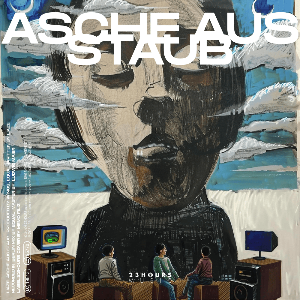 Album cover art for "Asche Aus Staub" by Liaze