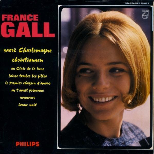 Album cover art for "Laisse tomber les filles" by France Gall