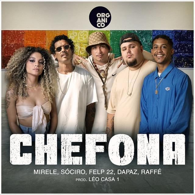 Album cover art for "Chefona" by Rap Box & Raffé & Felp 22 & SóCiro & DaPaz