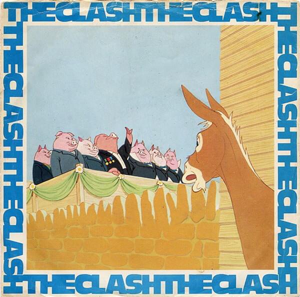 Album cover art for "English Civil War" by The Clash