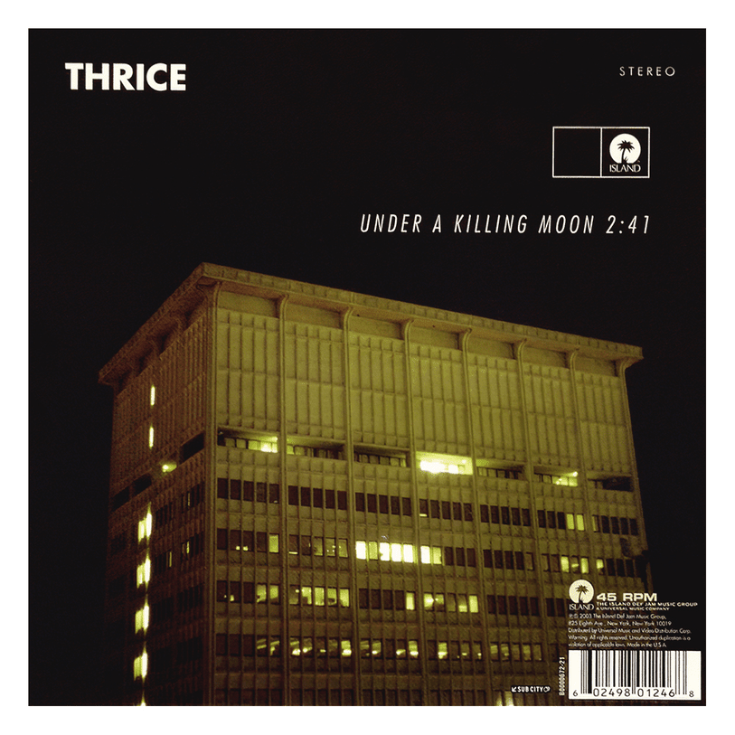 Album cover art for "Under a Killing Moon" by Thrice