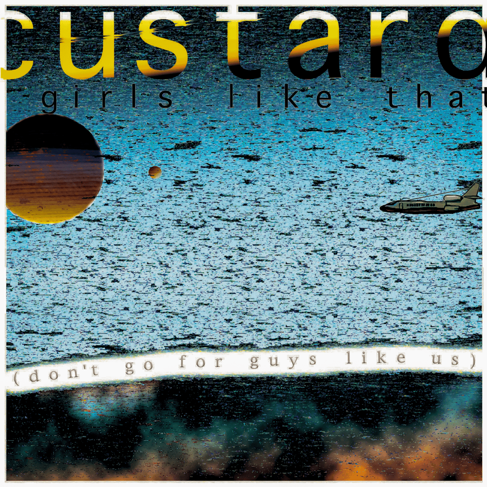Album cover art for "I’ll Never Fall in Love Again" by Custard