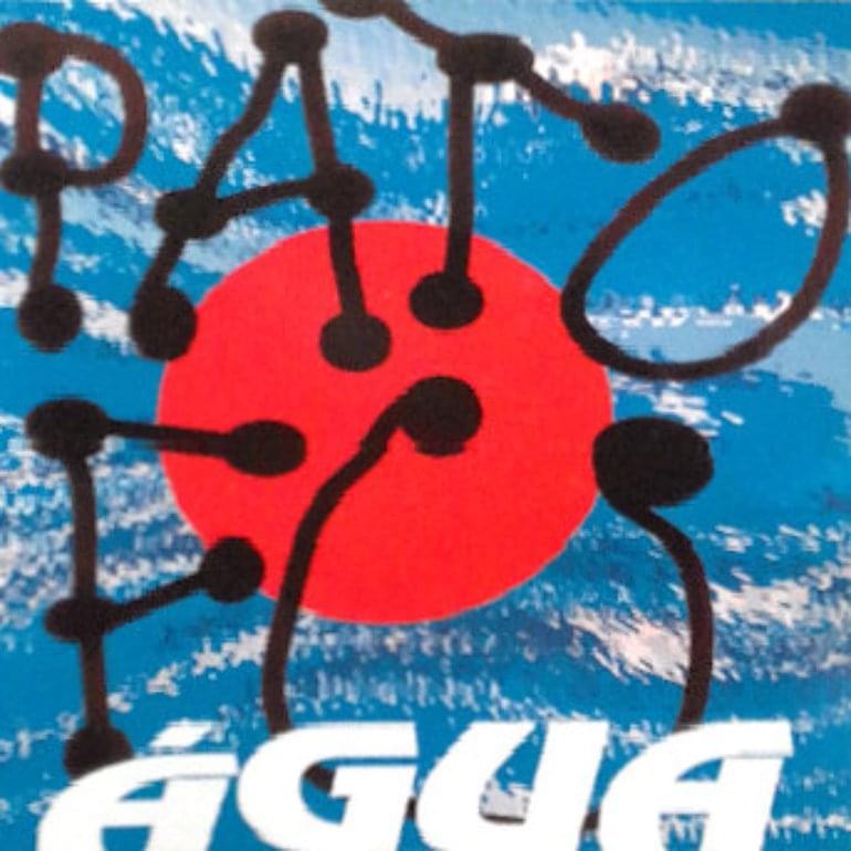 Album cover art for "Água" by Pato Fu
