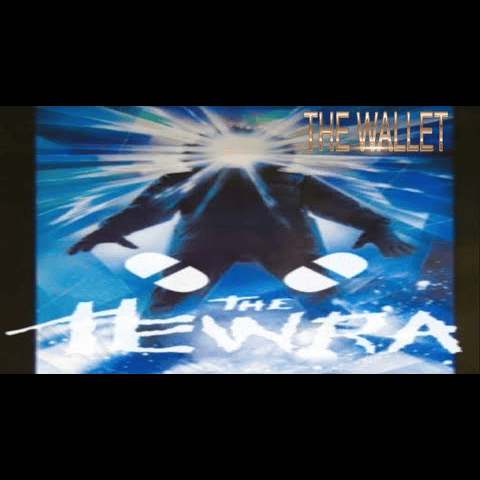 Album cover art for "THE WALLET" by HEWRA