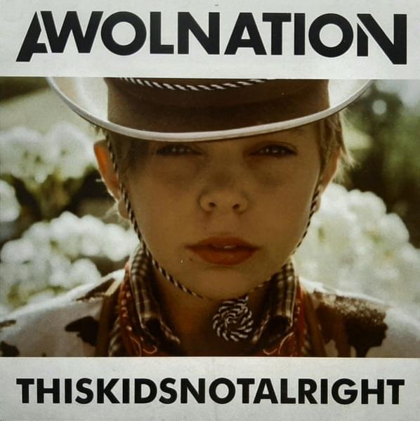 Album cover art for "THISKIDSNOTALRIGHT" by AWOLNATION