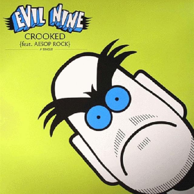 Album cover art for "Crooked" by Evil Nine & Aesop Rock