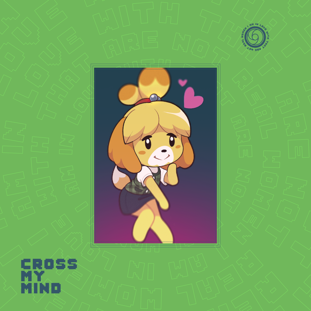 Album cover art for "Cross My Mind" by pdr dax & 2D Kai