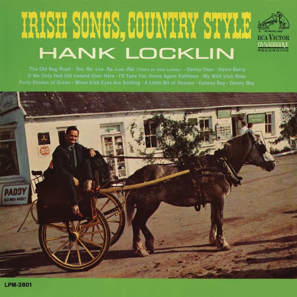Album cover art for "Danny Boy" by Hank Locklin