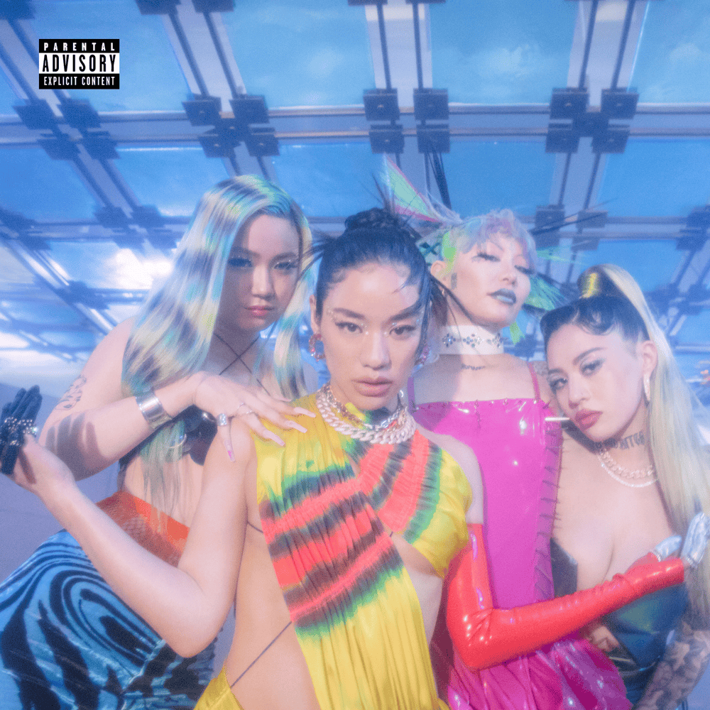 Album cover art for "Bad Bitch 美学" by Awich